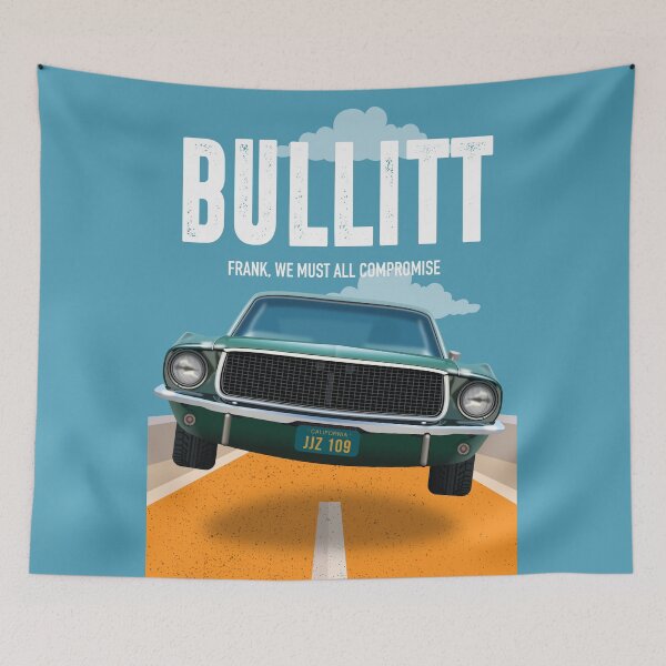 Item preview, Bullitt - Alternative Movie Poster designed and sold by MoviePosterBoy.