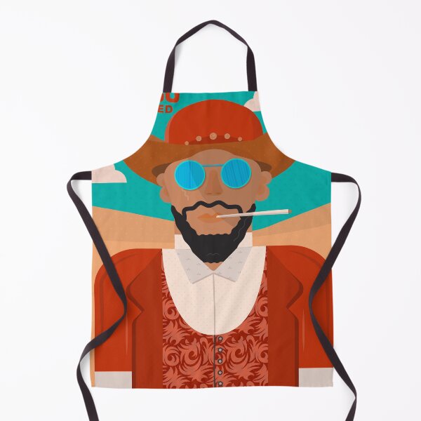 Item preview, Django unchained, alternative movie poster, american western, minimalist movie poster designed and sold by Spallutos.