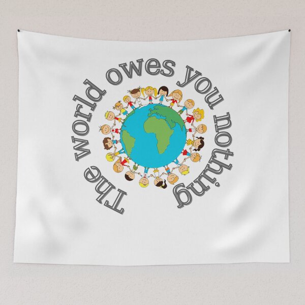 Item preview, The world owes you nothing.Open arms.Lets build a beautiful world. Essential designed and sold by jeniferadendtxp.