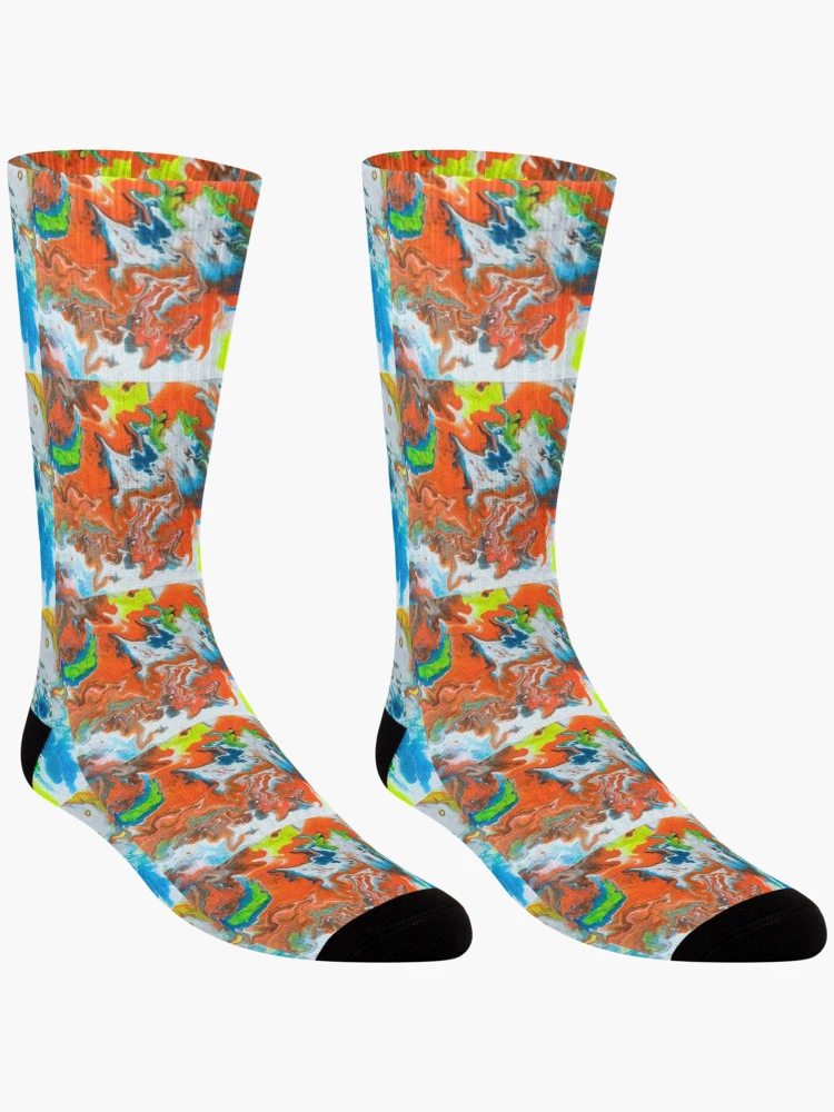 Thumbnail 3 of 5, Socks, perspective designed and sold by InfinitePathArt.