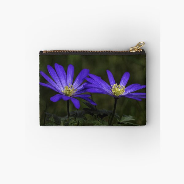 Item preview, Anemone blanda twosome in blue. designed and sold by Nethycurl.