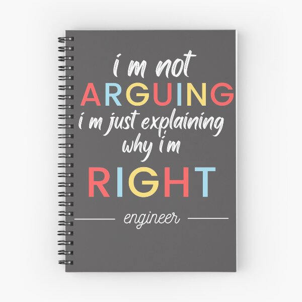 Item preview, I'm Not Arguing I'm Just Explaining Why I'm Right - Engineer Funny  Design Gift For Brother designed and sold by YLartist.