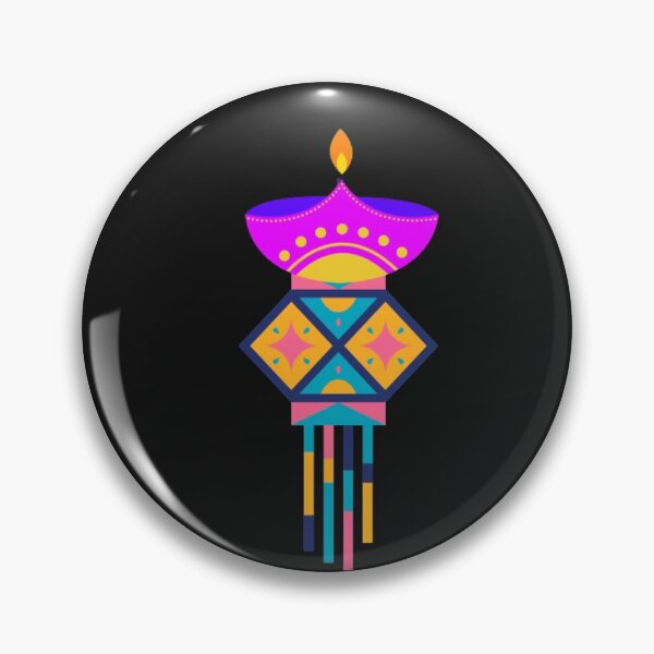 Item preview,  Diwali light festival t-shirt with candl, gift for mother, gift for father designed and sold by bouakchach.