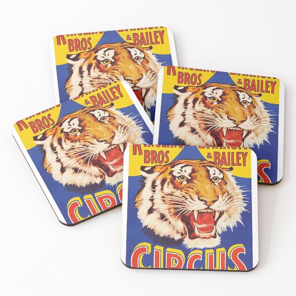 Item preview, TIGER. Growl, Circus Poster, Ringling Bros, Circus, Animal, Vintage. Classic designed and sold by jeniferadendtxp.