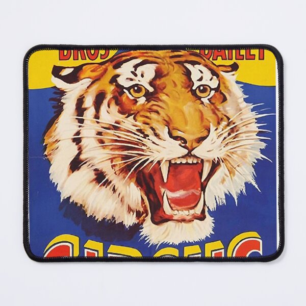 Item preview, TIGER. Growl, Circus Poster, Ringling Bros, Circus, Animal, Vintage. Classic designed and sold by jeniferadendtxp.