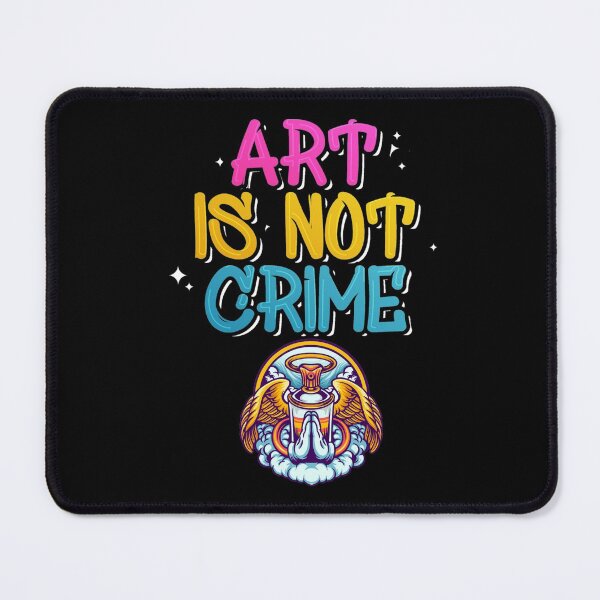 Item preview, Art Is Not A Crime Angel Spray designed and sold by darknessjeff86.