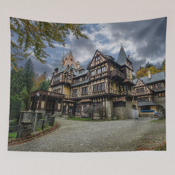 Item preview, The Pelisor castle in Sinaia, Romania designed and sold by mitzobs.