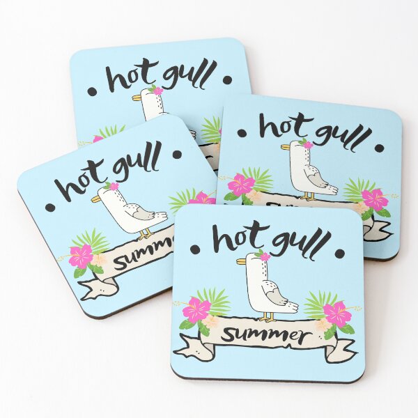 Item preview, Hot Gull Summer designed and sold by BewilderedUni.