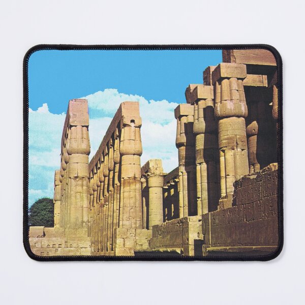 Courtyard of Amenophis III in Luxor Temple Mouse Pad