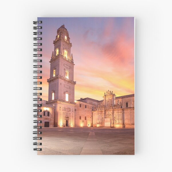 Item preview, Piazza del Duomo - Lecce, Italy at sunset designed and sold by mitzobs.