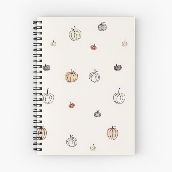 Item preview, white pumpkin pattern designed and sold by Jaclyn's Stickers & Designs.
