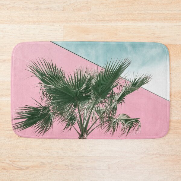 Item preview, Palm Tree in Millennial Pink and Mint Green designed and sold by Georgia Mizuleva.