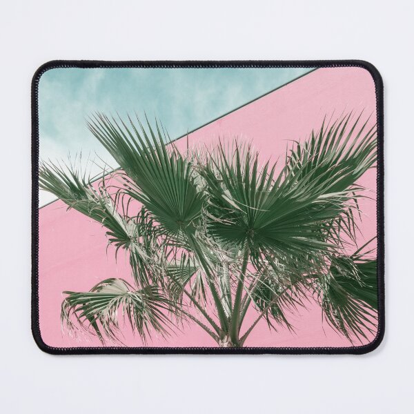 Item preview, Palm Tree in Millennial Pink and Mint Green designed and sold by Georgia Mizuleva.
