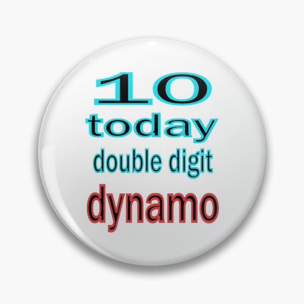Item preview, 10 today birthday dynamo designed and sold by CottagePop.
