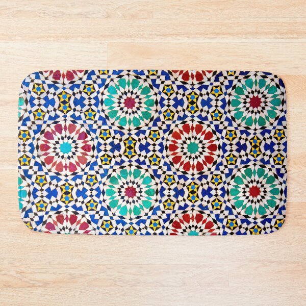 Item preview, Moroccan floral seamless pattern designed and sold by mitzobs.
