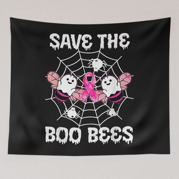 Item preview, Save The Boobees Boo Bees Breast Cancer Halloween Women designed and sold by David231231.