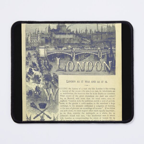 Item preview, LONDON AS IT WAS AND IS. Old timey-wimey. designed and sold by Jelly-Butter.