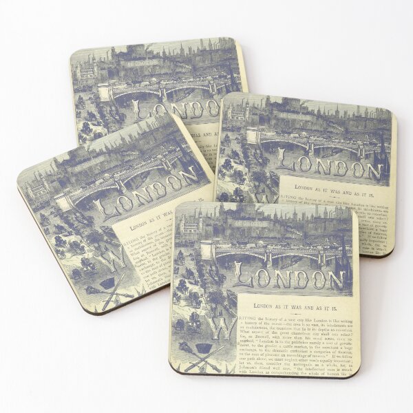 Item preview, LONDON AS IT WAS AND IS. Old timey-wimey. designed and sold by Jelly-Butter.