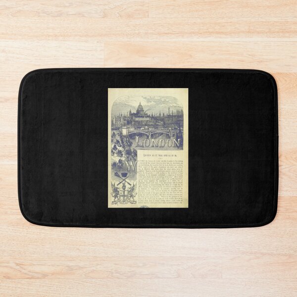Item preview, LONDON AS IT WAS AND IS. Old timey-wimey. designed and sold by Jelly-Butter.