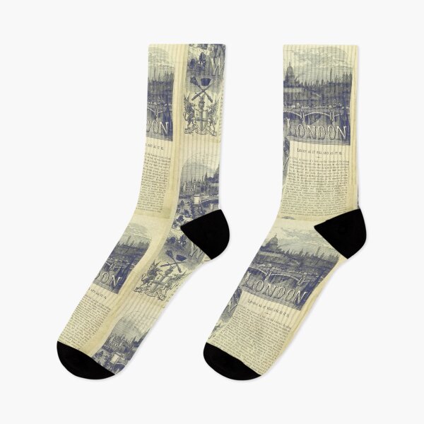Item preview, LONDON AS IT WAS AND IS. Old timey-wimey. designed and sold by Jelly-Butter.
