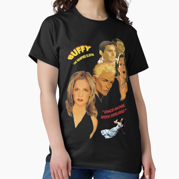 Vista previa del artículo con la obra «Buffy The Vampire Slayer - Una vez más con sentimiento», diseñado y vendido por Jasemadoxx.