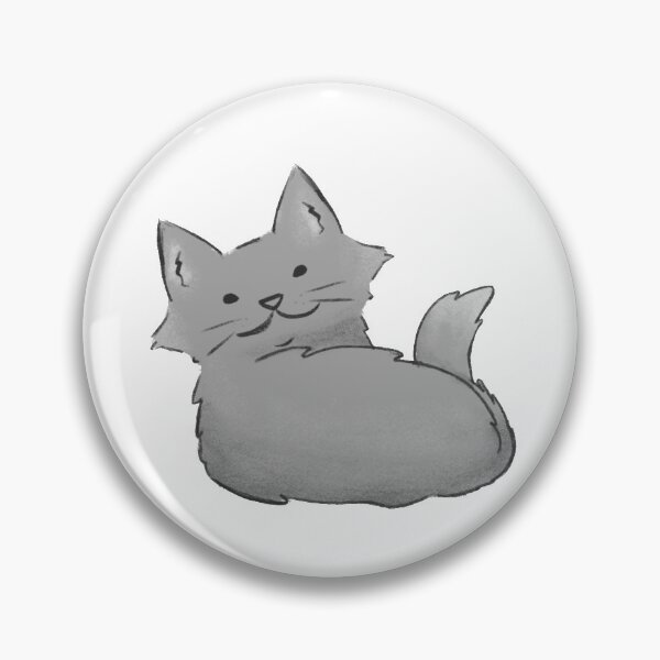 Item preview, Sleepy Grey Cat designed and sold by Annies-Arts.