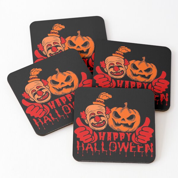 Item preview, Funny Halloween Clown and Pumpkin designed and sold by ramazis.