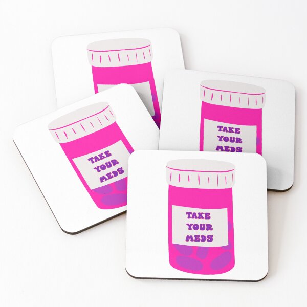 Item preview, TAKE YOUR MEDS  designed and sold by DiscoVibes.