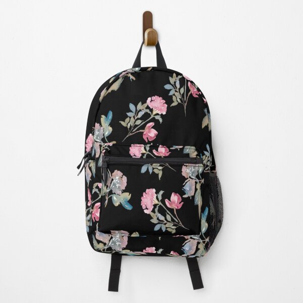 Item preview, Black Watercolor Floral Pattern Design designed and sold by adriana-holmes.