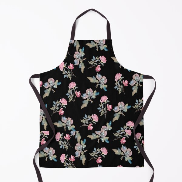 Item preview, Black Watercolor Floral Pattern Design designed and sold by adriana-holmes.