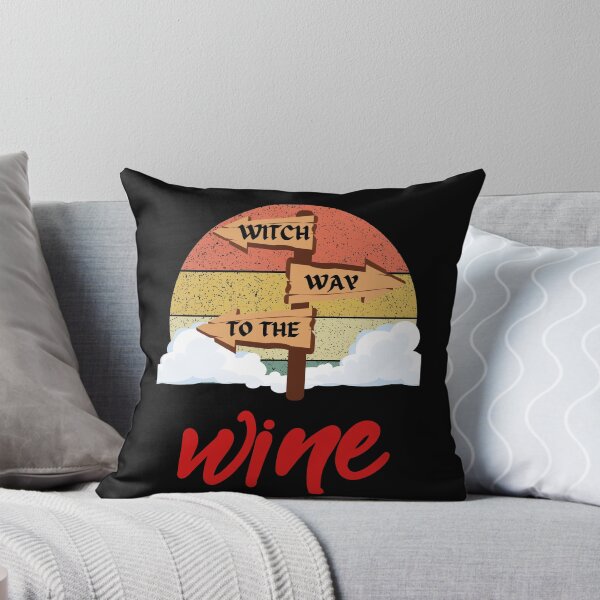 Item preview, Witch Way to the WINE designed and sold by CoffeewithAnh.