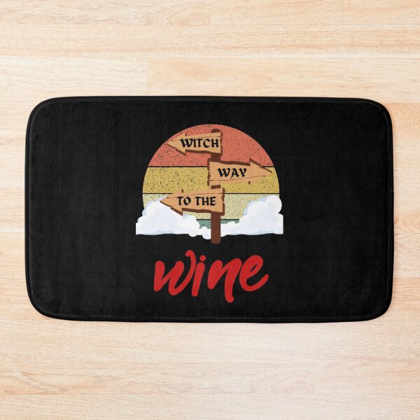 Item preview, Witch Way to the WINE designed and sold by CoffeewithAnh.