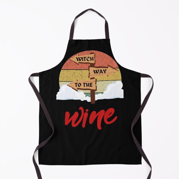 Item preview, Witch Way to the WINE designed and sold by CoffeewithAnh.