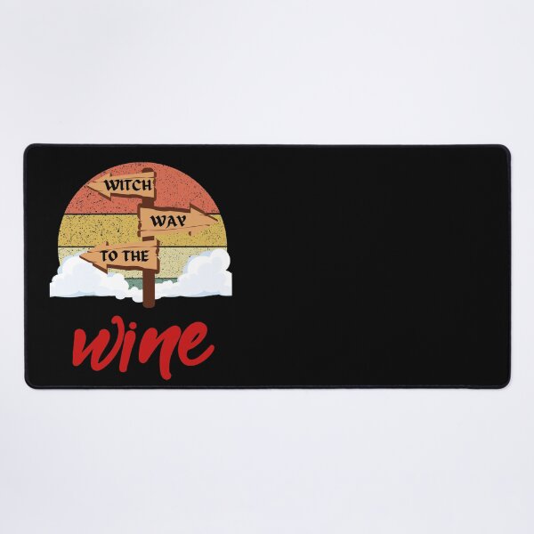 Item preview, Witch Way to the WINE designed and sold by CoffeewithAnh.