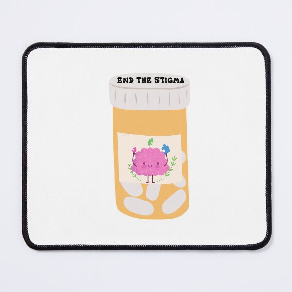 Item preview, END THE STIGMA STICKER designed and sold by RetroPlaceee.