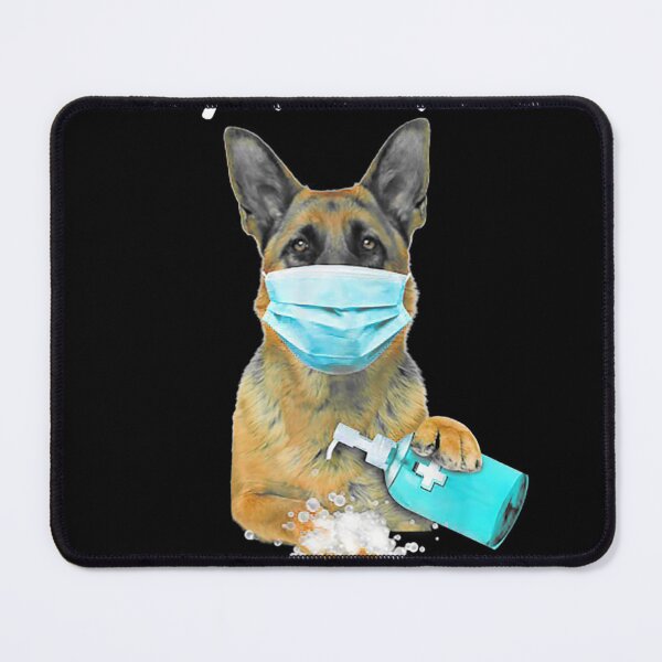Item preview, German Shepherd Ew People Dog Wearing A Face Mask designed and sold by RomishiAurra.