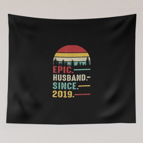 Item preview, 2nd Wedding Anniversary for Him Epic Husbandince 2019 designed and sold by Sayfullahsel.