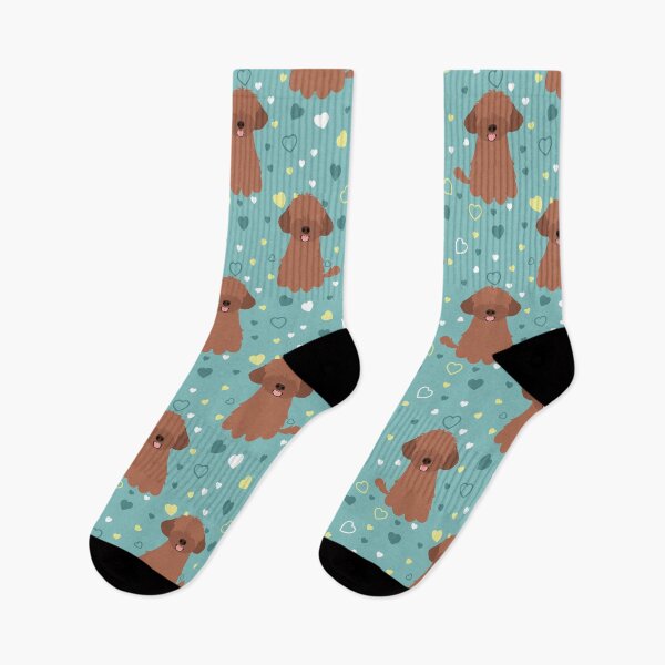 Item preview, Love Chocolate Yorkie Poo Yorkipoo designed and sold by Lulupainting.