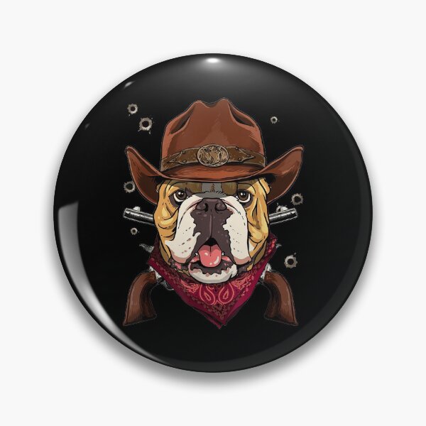 Item preview, Cowboy American Bulldog Western Rodeo Cowboy Hat And Ana designed and sold by angelata.