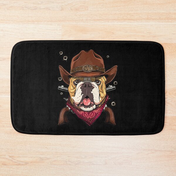 Item preview, Cowboy American Bulldog Western Rodeo Cowboy Hat And Ana designed and sold by angelata.