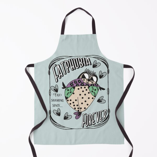 Item preview, Fatphobia Fat Phobia Fat Positive Quote designed and sold by Melanie-Palmer.
