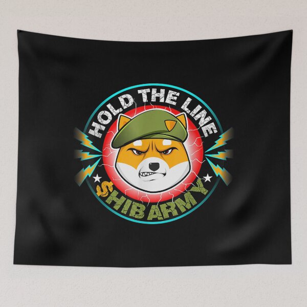 Item preview, Shiba Inu Coin Token Shib Army Crypto Apparel designed and sold by angelata.