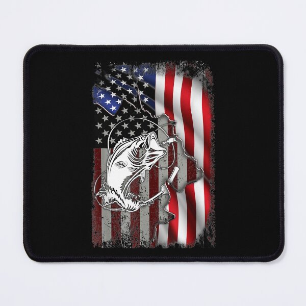 Item preview, Us Flag Fishing Perfect American Fis Fish Hunter Gift designed and sold by angelata.