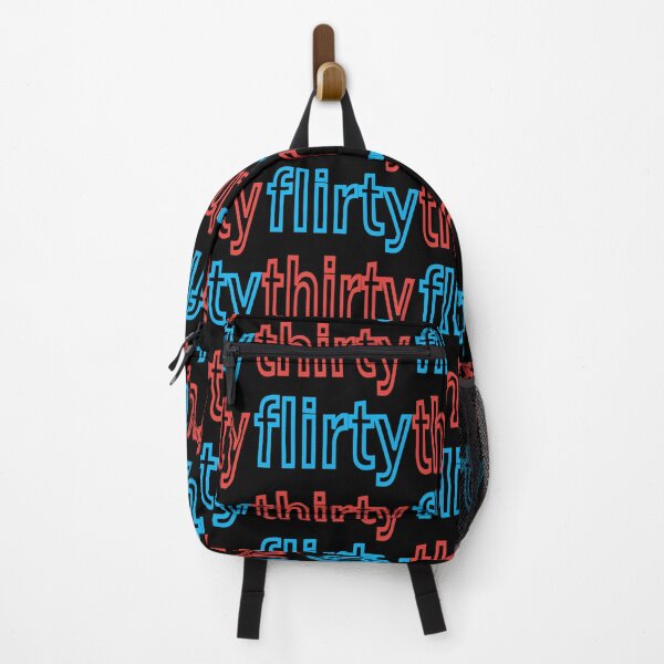 Item preview, Flirty thirty fun birthday design in blue and red designed and sold by CottagePop.