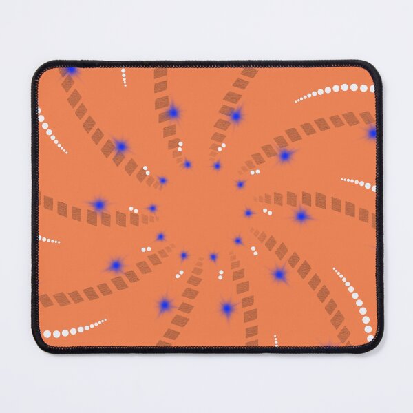 Item preview, Mesmerising repeating spiral lines and dots designed and sold by MsArtyCrafts.