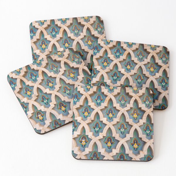 Item preview, Arabic floral seamless pattern designed and sold by mitzobs.