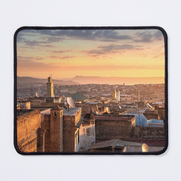 Item preview, The old Medina in Fez (Fes El Bali), Morocco at sunrise designed and sold by mitzobs.