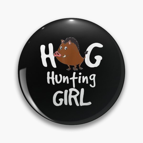 Item preview, Wild Feral Boar Swine Hunt Pig Hog Hunting Girl designed and sold by angelata.