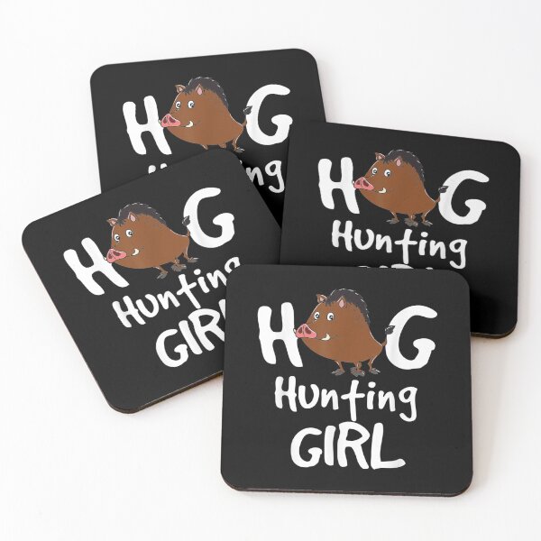 Item preview, Wild Feral Boar Swine Hunt Pig Hog Hunting Girl designed and sold by angelata.