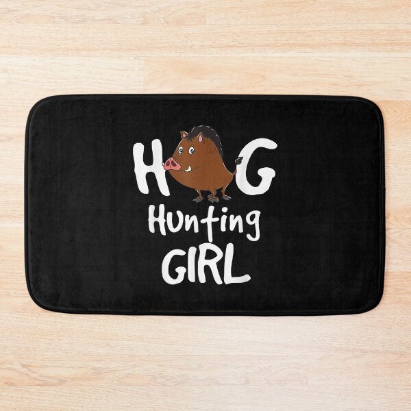 Item preview, Wild Feral Boar Swine Hunt Pig Hog Hunting Girl designed and sold by angelata.